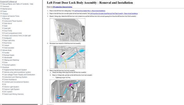 BYD ATTO 3 LHD Workshop Repair Service Manual 2