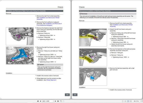 BYD Dolphin RHD 2024 Maintenance Manual 2