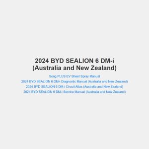 BYD SEALION 6 DM i 2024 Australia and New Zealand Service Manual 1