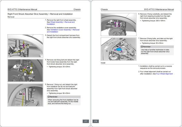 BYD Workshop Repair Service Manual PDF 4.62GB 3