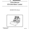 Bobcat Skid Steer Loader S70 Parts Manual 1