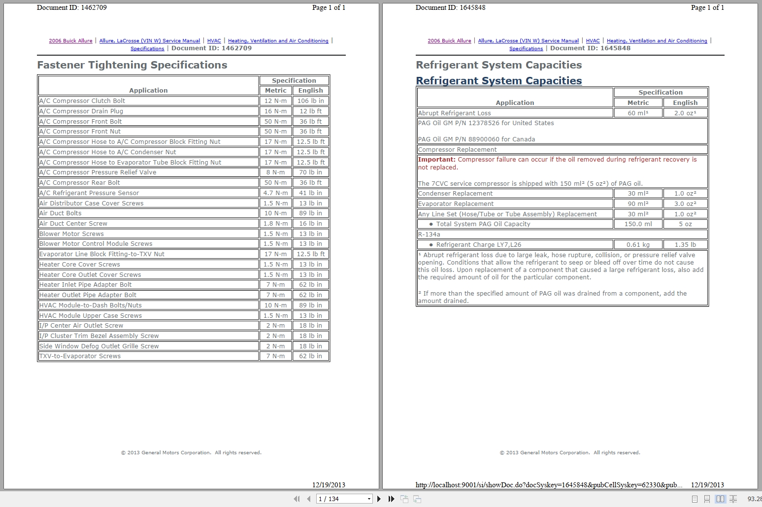 Buick Allure 2009 Electrical System Schematic 1