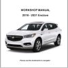 Buick Enclave 2018 2021 Workshop Manual 1