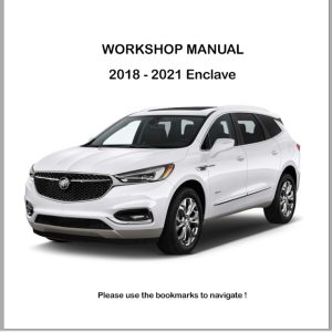 Buick Enclave 2018 2021 Workshop Manual 1