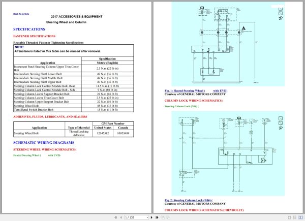 Buick Encore 2017 2019 Service Repair Manual And System Wiring Diagrams 4