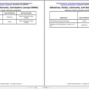 Buick Encore GX 2020 2022 Service Manual And Repair Instruction 1
