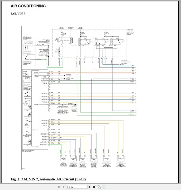 Buick LaCrosse CXS 2007 Electrical Schematic 1