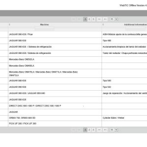 Claas Webtic Es 05.2025 Operator Schematic Repair Technical Program 1