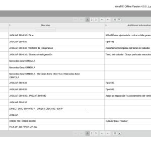 Claas Webtic Es 05.2025 Operator Schematic Repair Technical Program 3