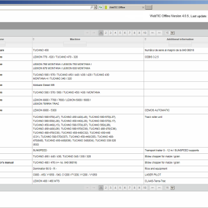 CLAAS WebTIC RO 05.2025 Operator Schematic Repair Technical Program 1