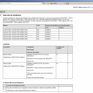 CLAAS WebTIC RO 05.2025 Operator Schematic Repair Technical Program 5