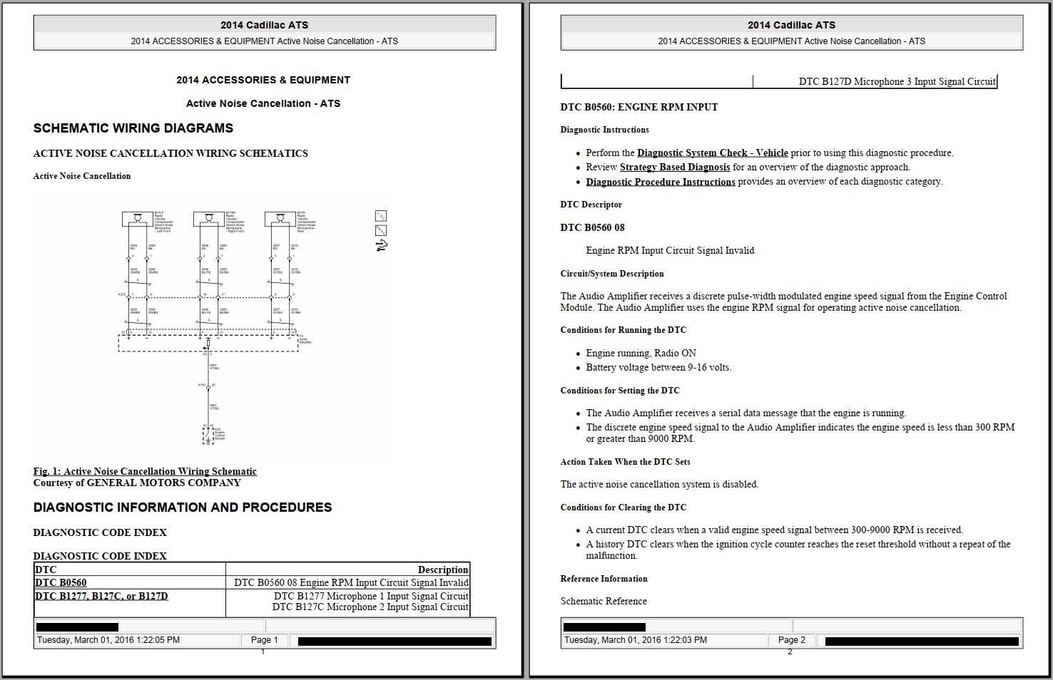 Cadillac ATS 2013 2015 Service Repair Manual and Electrical Wring Diagram 1