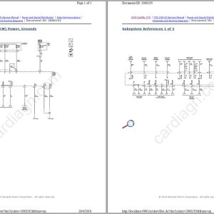 Cadillac Cts 2007 2011 Workshop Manual Amd Electrical Wiring Diagram 2