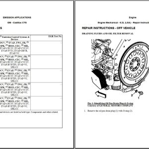 Cadillac CTS 2014 2017 Service Repair Manual 1