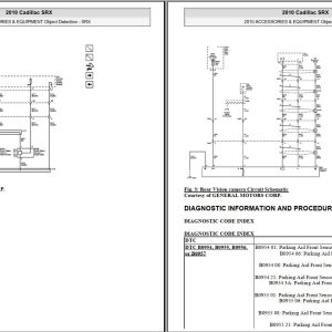 Cadillac SRX 2010 2012 Service Repair Manual and Electrical Wiring Diagram 3