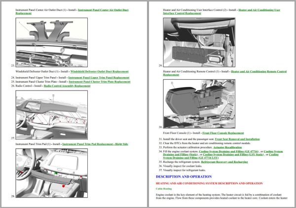 Cadillac XT4 2020 2024 Workshop Manual and Electrical Wiring Diagram 2