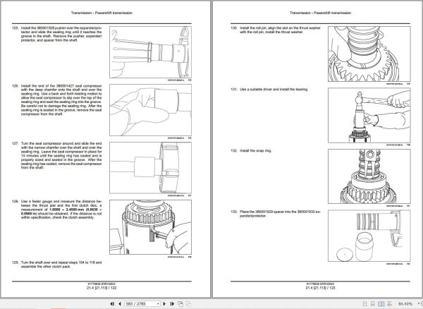 Case Tractor Loader Backhoe 580SV 590SV 695SV Stage V Service Manual 91779830 3