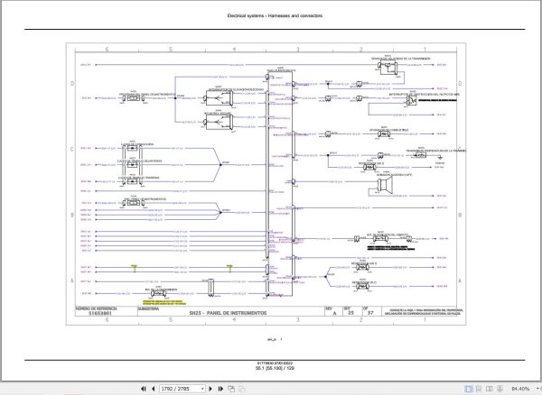 Case Tractor Loader Backhoe 580SV 590SV 695SV Stage V Service Manual 91779830 4