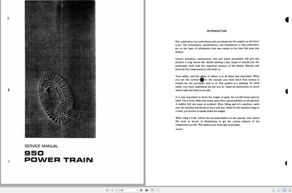 Caterpillar Wheel Loader 950 Service Manual 2