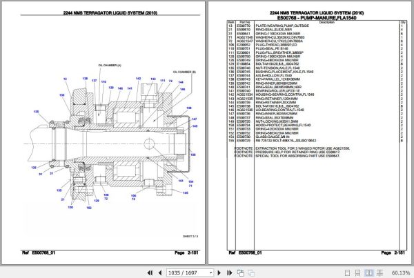 Challenger Terragator 2244 NMS Liquid System Parts Catalog AG637297 3