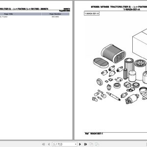 Challenger Tractor MT635B MT645B Parts Catalog 3906074 1