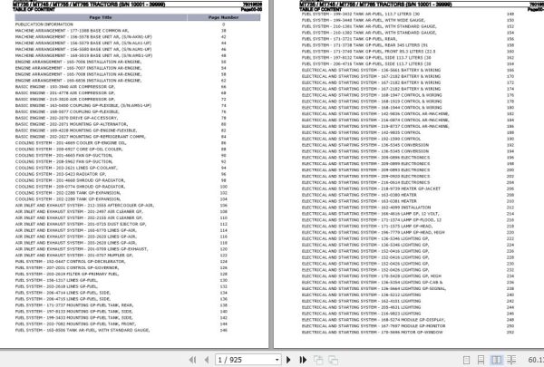 Challenger Tractor MT735 MT745 MT755 MT765 Parts Catalog 79019526 1