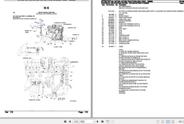 Challenger Tractor MT735 MT745 MT755 MT765 Parts Catalog 79019526 3