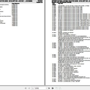 Challenger Tractor MT745C MT755C MT765C Parts Catalog 526162D1 1