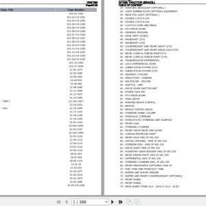 Challenger Tractor WT380 Parts Catalog VBWT380 1