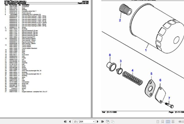 Challenger Tractor WT390 Parts Catalog VBWT390 2