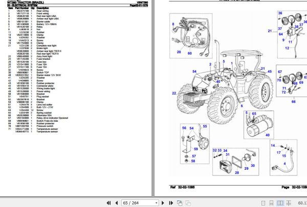 Challenger Tractor WT390 Parts Catalog VBWT390 3