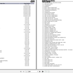 Challenger Tractor WT460 Parts Catalog VBWT460 1