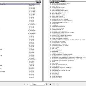 Challenger Tractor WT470B Parts Catalog VBWT470B 1