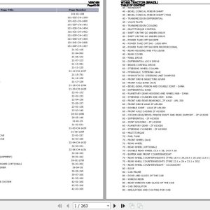 Challenger Tractor WT480 Parts Catalog VBWT480 1