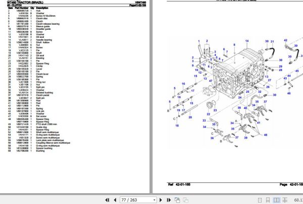 Challenger Tractor WT480 Parts Catalog VBWT480 2