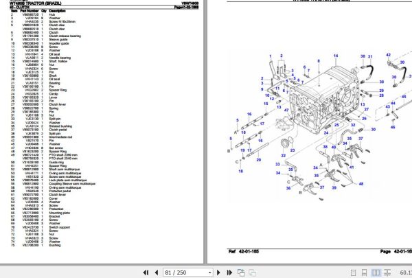 Challenger Tractor WT490B Parts Catalog VBWT490B 3