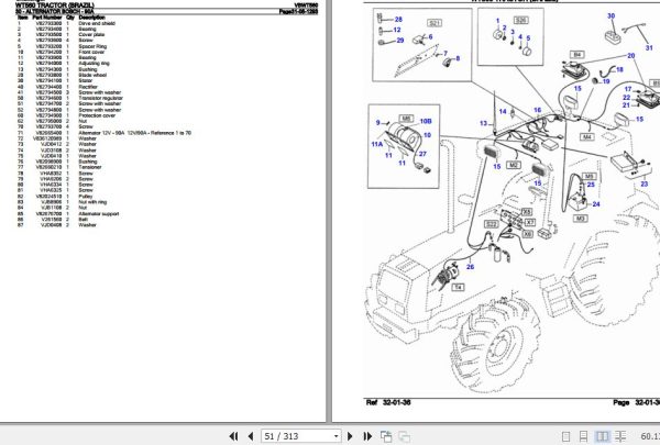 Challenger Tractor WT560 Parts Catalog VBWT560 2