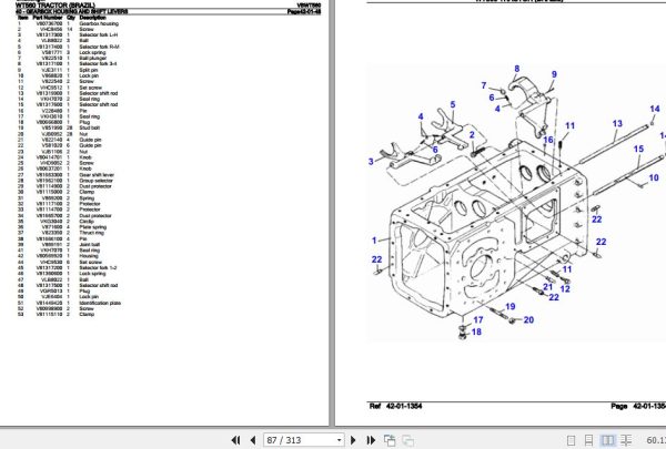 Challenger Tractor WT560 Parts Catalog VBWT560 3