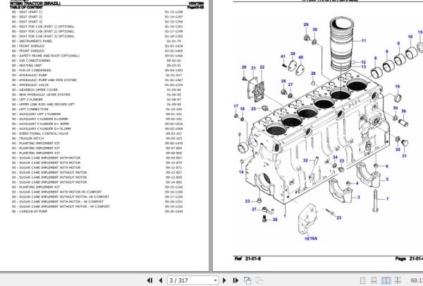 Challenger Tractor WT590 Parts Catalog VBWT590 2