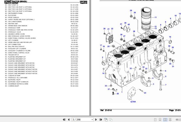 Challenger Tractor WT590B Parts Catalog VBWT590B 2