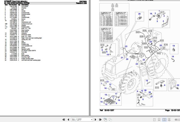 Challenger Tractor WT590HI Parts Catalog VBWT590H 2