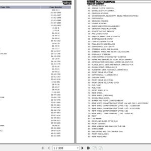 Challenger Tractor WT595B Parts Catalog VBWT595B 1