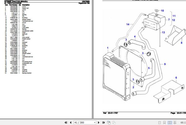 Challenger Tractor WT595B Parts Catalog VBWT595B 2
