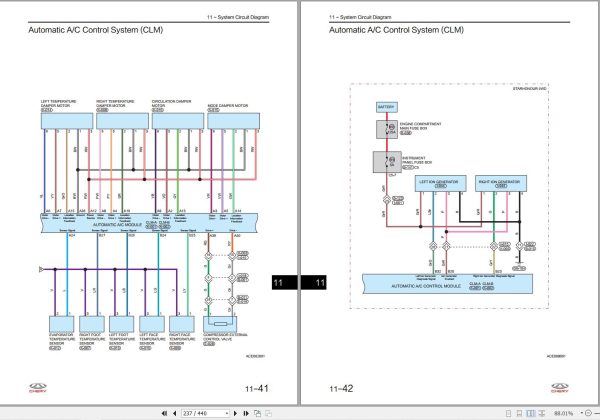Cherry Exeed VX 2021 Electric Diagrams 2