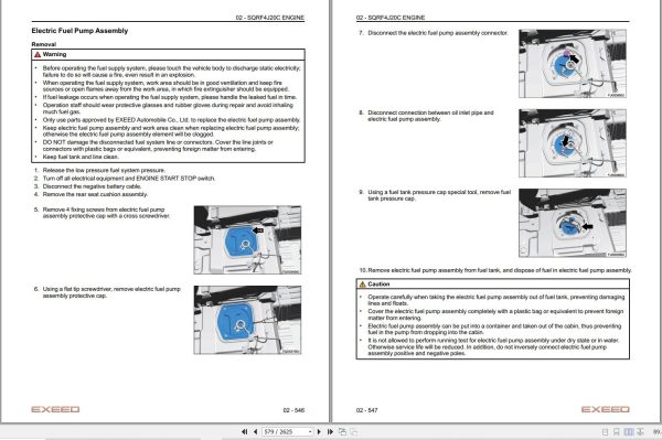 Chery Exeed VX 2021 Service Manual 2