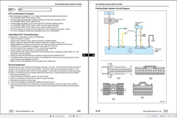 Chery M32T 2019 Service Manual 3