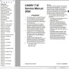 Chery Tiggo 7 Pro T1E 2020 Service Manual 1