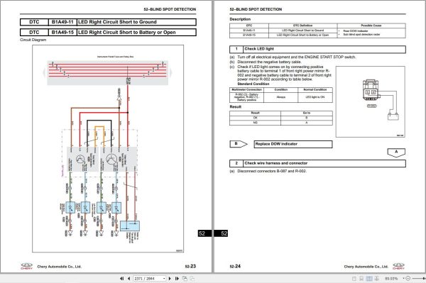 Chery Tiggo 7 Pro T1E 2020 Service Manual 3 1