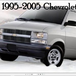 Chevrolet Astro 1995 2005 Service Repair Manual 1