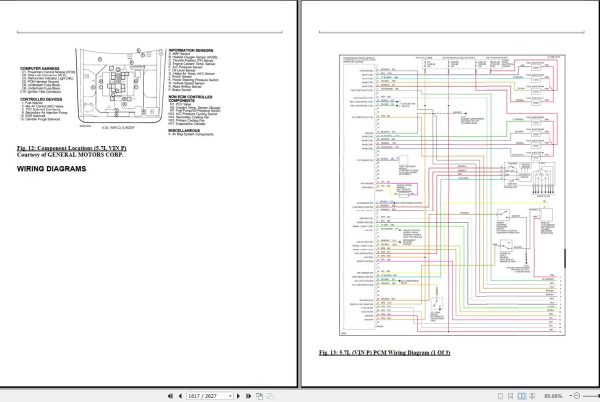 Chevrolet Caprice 1991 1996 Service Repair Manual 3